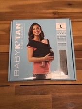 Baby K'tan ORIGINAL Baby Carrier - Heather Gray - Large