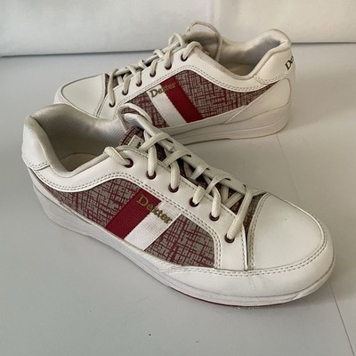 Dexter Women s Lori Slide-Rite Bowling Shoes 9M Red White