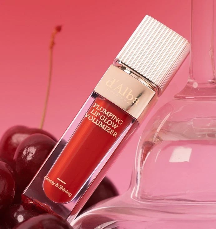 D'ALBA Plumping Lip Glow Mood Volumizer 5 ml Vegano Brillo para el Cuidado de Los Labios Foto 3 de 4