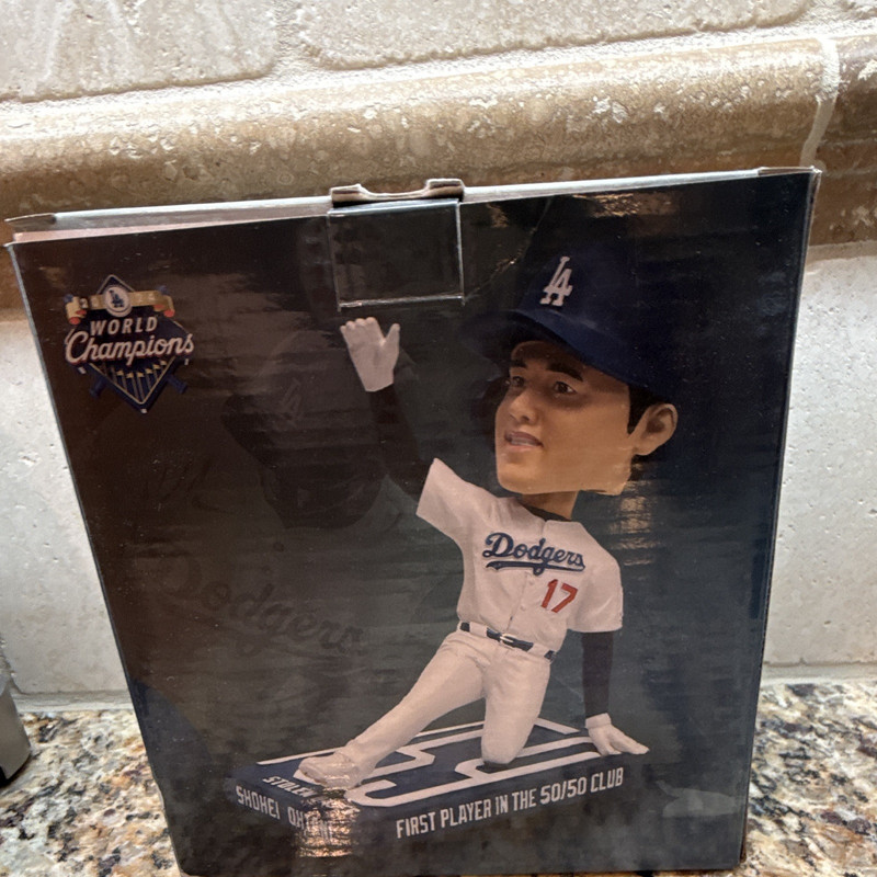 Los Angeles Dodgers Shohei Ohtani 50/50 Club Limited Edition Bobblehead in Box