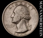 1932-D Silver Washington Quarter - Scarce  Extra Fine+  Key Date  #L5079