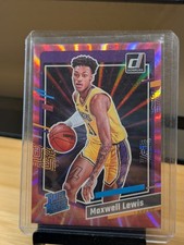 2023-24 Panini Donruss- Rated Rookie Maxwell Lewis #235 Holo Pink Laser /50 (RC)