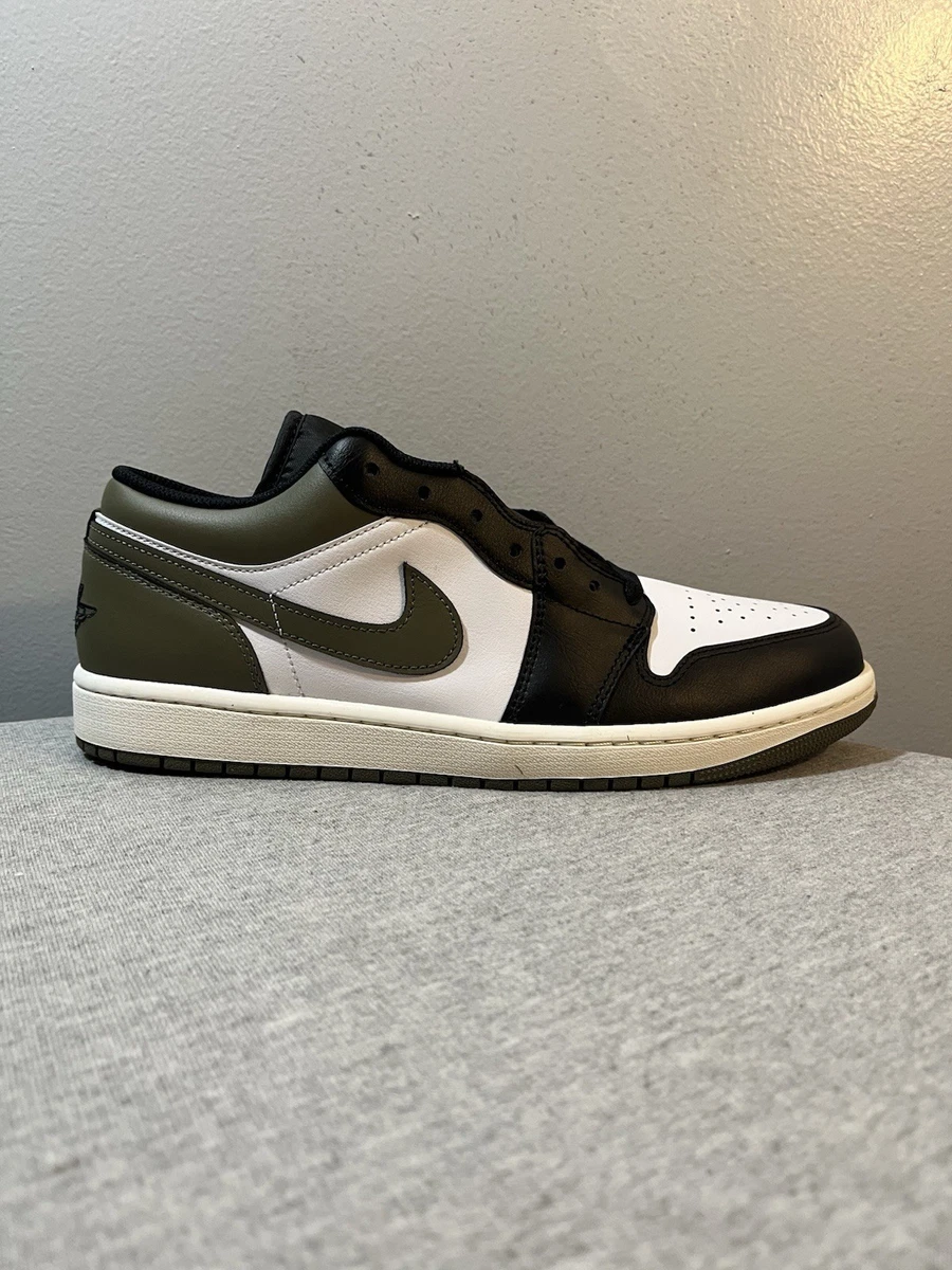 Jordan 1 Low Black Toe Medium Olive for Sale | Authenticity  display picture 1