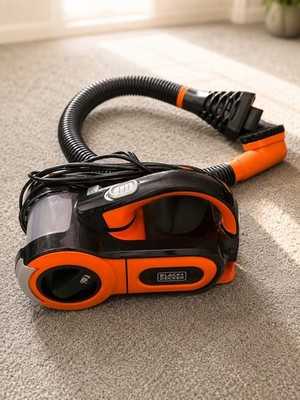 BLACK+DECKER Autostaubsauger Auto Staubsauger 12V Zubehör