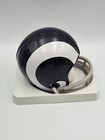 Tom Mack Signed LA Rams Mini Helmet Autographed Notarized Affidavit Case White — photo 7