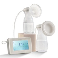 Breast Pump, Single/Double Adjustable Electric Breast Pumps, 4 Modes  9/15 Lev