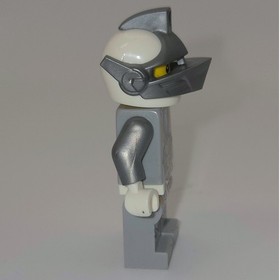 LEGO Nexo Knights Lance Richmond Minifigure Pearl Light Gray Armor Helmet