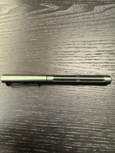 Spoke Pen Model 1 – Matte Green / Gunmetal Finish – Used, Good Condition