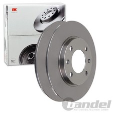2X NK BREMSSCHEIBEN 247mm VOLL HINTEN PASSEND FÜR CITROËN SAXO XSARA ZX PEUGEOT