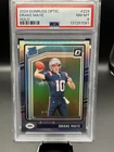2024 Panini Donruss Optic - Rated Rookie Drake Maye #229 Holo Prizm (RC) PSA 8