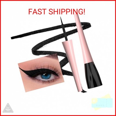 evpct 1Pcs Black Liquid Eyeliner Makeup Waterproof Black Eye Liners for Women, E