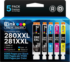 Compatible Tr8620A Ink Cartridge Replacement for Canon PGI-280XXL CLI-281XXL 280