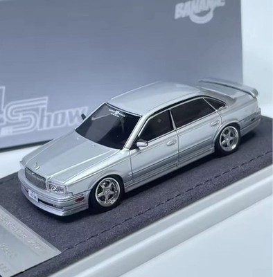 1/64 Nissan JHG50 合金自動車モデル MK Miniatures 1/64 PRESIDENT JHG50 Nissan President Silver Silver
