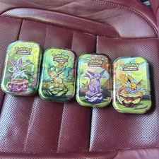 Lot Of 4 Pokémon Scarlet & Violet- Prismatic Evolutions Empty Tins