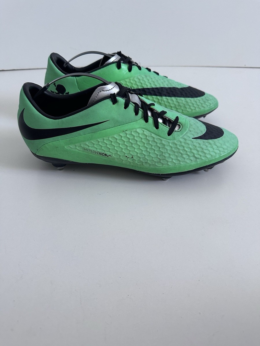 Nike Hypervenom Phelon Green Rare Soccer Football Cleats US10.5