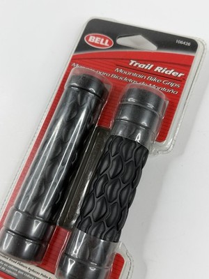Bell - Trail Rider - Mountain Bike Grips - Elevated Tread Pattern Black 106426