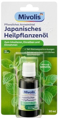 5x Mivolis Japanese Medicinal Herbal Oil, 30ml; Ships from Germany!