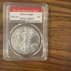 2011-(S) S$1 Silver American Eagle Graded by PCGS as MS69 San Francisco