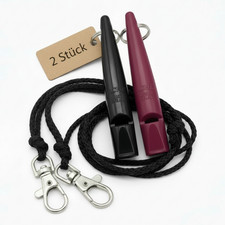 ACME Hundepfeife 210.5 Original 2 Pfeifen + 2 Pfeifenb&auml;nder Hundetraining Profi