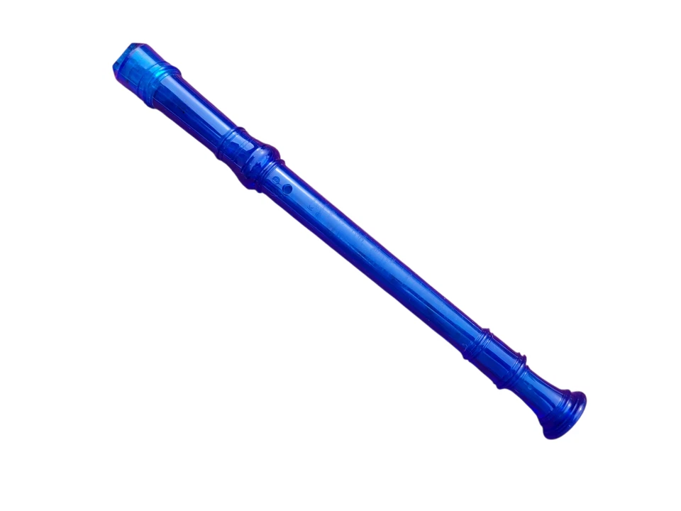 Kingsley Kolors Soprano Recorder Plastic Blue Ready to Play Student Model - Image 3 of 4