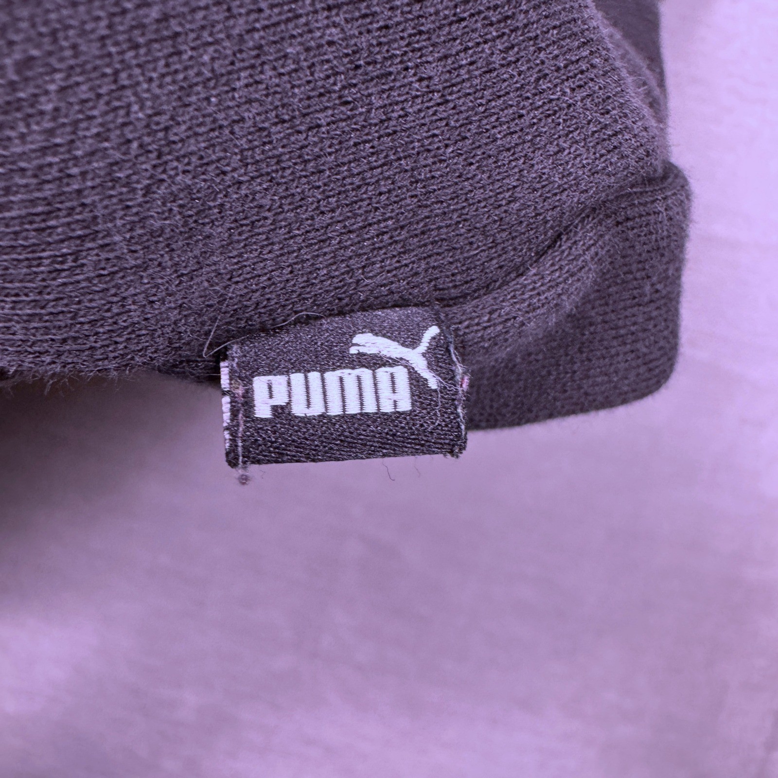 Puma Women's XL Black Crewneck Sweatshirt Long Sleeve Logo Pullover thumbnail 4