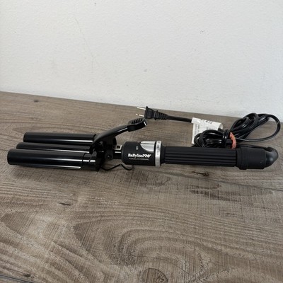 BABYLISS PRO PORCELAIN CERAMIC TRIPLE BARREL WAVER BP331SUC Porcelain Ceramic