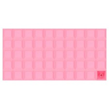 50 Pcs PBT Keycap Set DSA Mechanical Numeric Keypads for Keyboard, Dark Pink