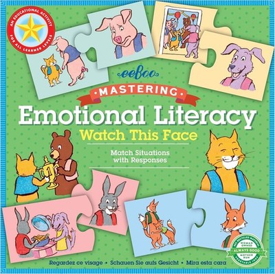 Mastering Emotional Literacy Puzzle   Watch This Face Educational Matching Game