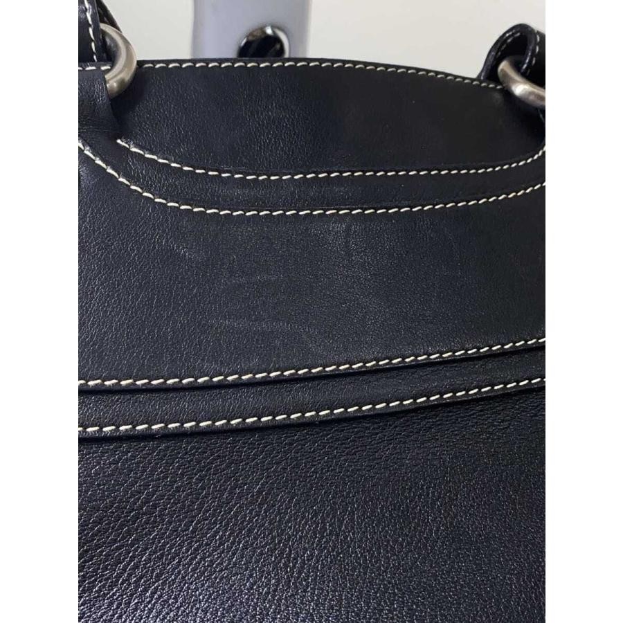 Celine Handbag Black Solid Authentic - image 8