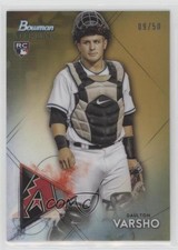 2021 Bowman Sterling Rookies Gold Refractor 9/50 Daulton Varsho #BSR-64 4l3