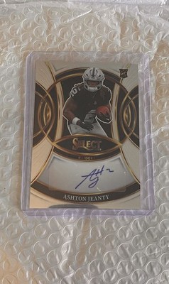 2025 Panini Select - Rookie Signatures Ashton Jeanty #RSI-AJY (AU, RC)