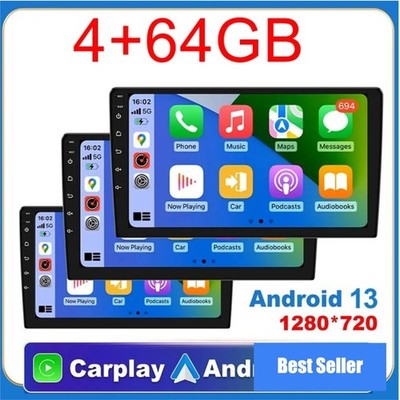 Universal Android 13 2 DIN Car Stereo Bluetooth CarPlay MP5 Player