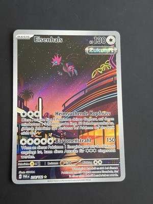 Pokémon Paradoxrift Eisenhals PAR 216/182 AR Fullart Deutsch NM