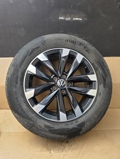 1 X Vw Volkswagen T Cross Alloy Wheel And Tyre 205 60 16 2gm601025c #1