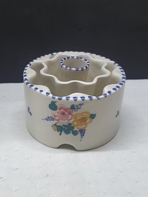 Seltener 20er Jahre Poole Blumenfrosch 10,5 cm breit (B1)