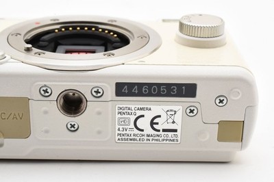 PENTAX Q Digital Camera 12.4MP 01, 02 Lens Kit w/Case [Exc+++
