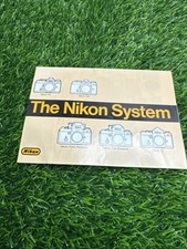 The Nikon System Guide Fold Out Brochure