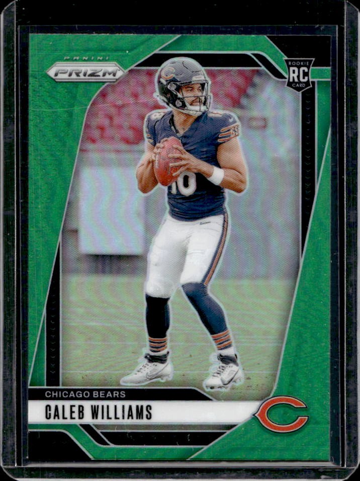 2024 Prizm Caleb Williams RC Green Rookie #301 Bears