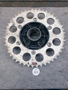 1982 HONDA XL500 XL 500 REAR WHEEL FINAL DRIVEN FLANGE & 48 TOOTH SPROCKET