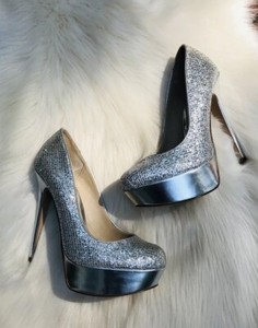 aldo glitter heels