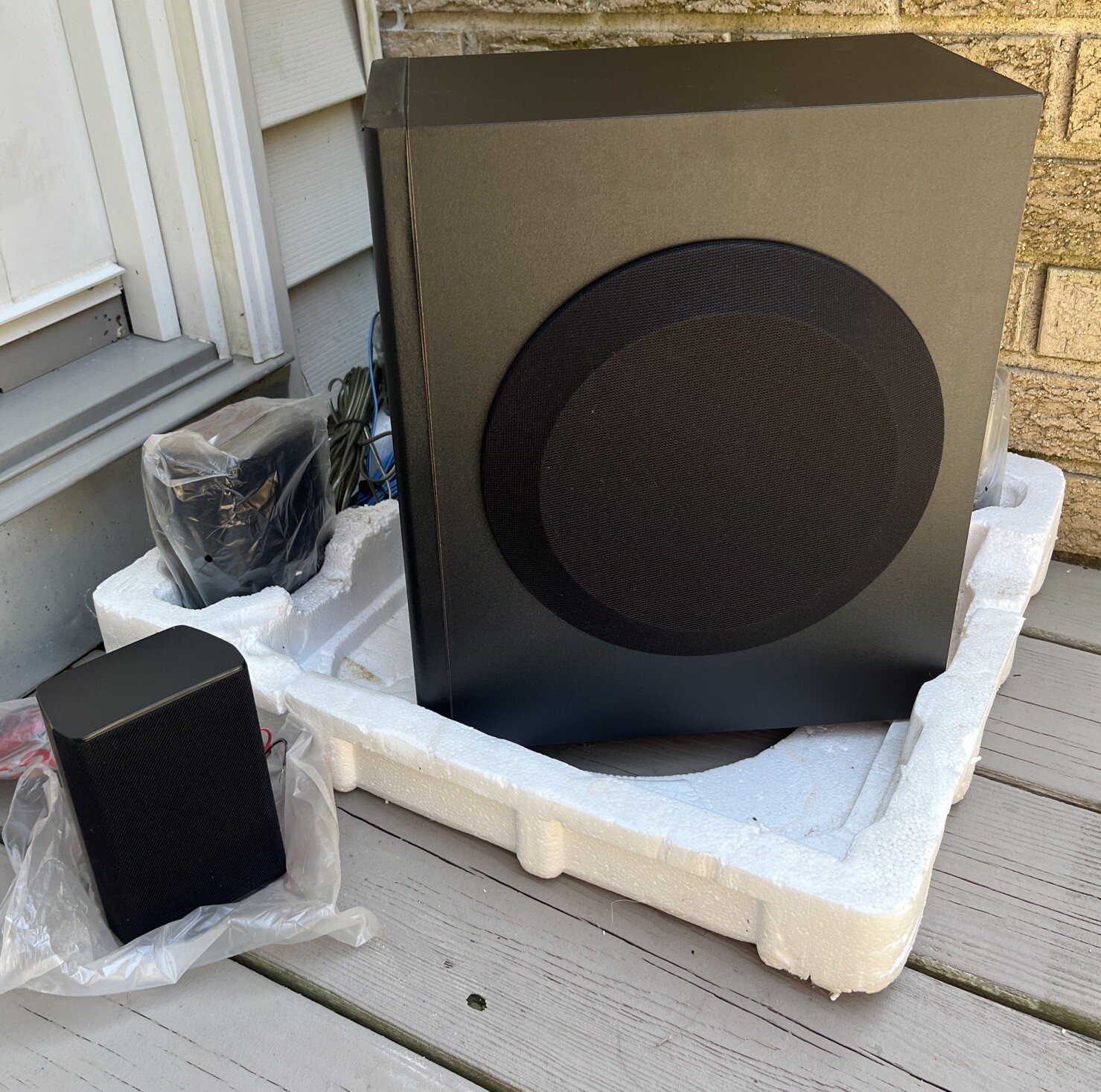 Speakers Subwoofer + 5 Speakers Rca Nos No Box