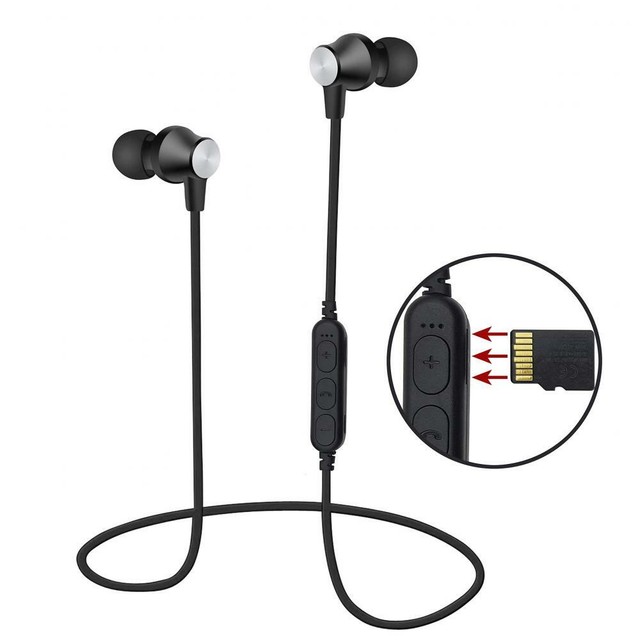 Areabi Falcon Auricolari Bluetooth magnetici con Lettore Mp3 5.0  |  Acquisti Online su eBay