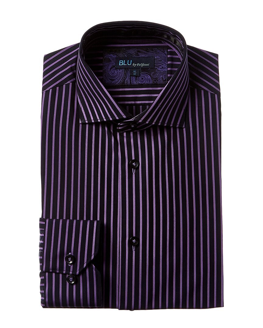 Голубая мужская рубашка из негладкого материала 5890₽