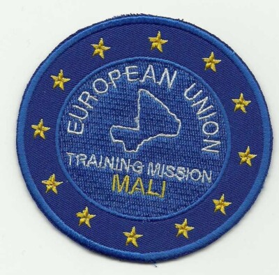 INSIGNE TISSU, PATCH MILITAIRE DE L'EUTM MALI