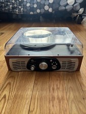 1ByOne 3-Speed Stereo Turntable with Built in Speakers