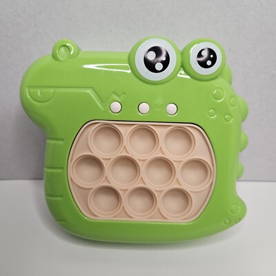 Green Speed Push Puzzle Game Machine Fidget Toy Stress Relief Popit