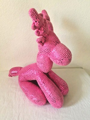 pink moose stuffed animal