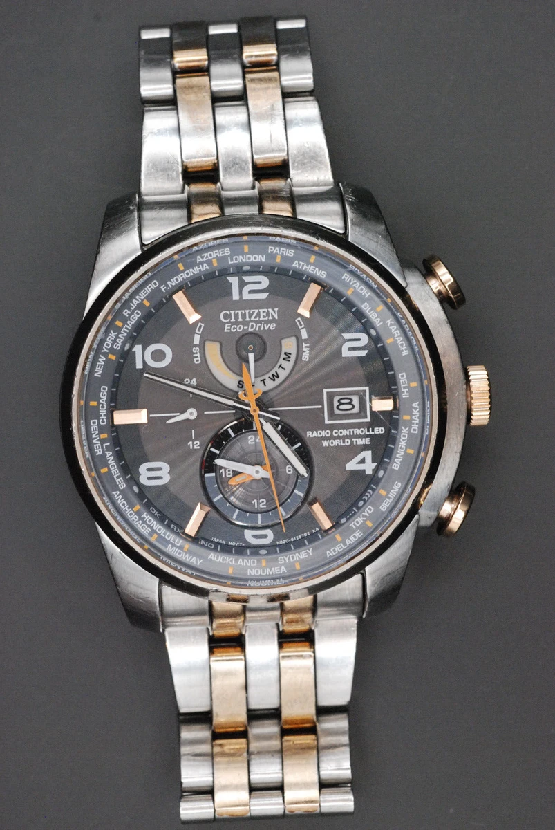 Citizen world time at sale