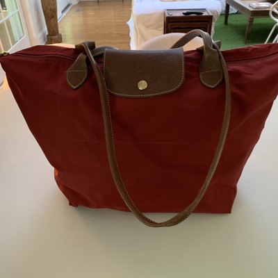 Longchamp Le Pliageshopping Modele Depose Red Ebay