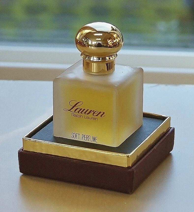 De colección * LAUREN por RALPH LAUREN * Splash PERFUME SUAVE 1 oz ~ 29 ml VERSIÓN ANTIGUA Warner Foto 3 de 4